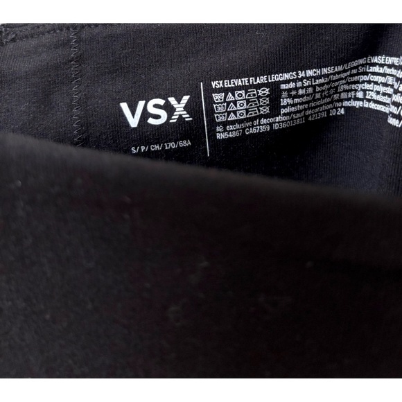 NWT Victoria’s Secret VSX Cotton Split Hem Flare Leggings - Picture 6 of 6